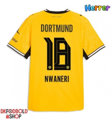 Borussia Dortmund Ethan Nwaneri #18 Hjemmebanetrøje 2026-27 Kort ærmer Borussia Dortmund Ethan Nwaneri #18 Hjemmebanetrøje 2026-27 Kort ærmer